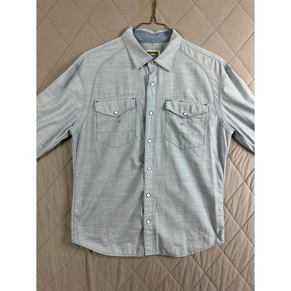 G-Star Raw Button‎ Up Men's Large Long Sleeve